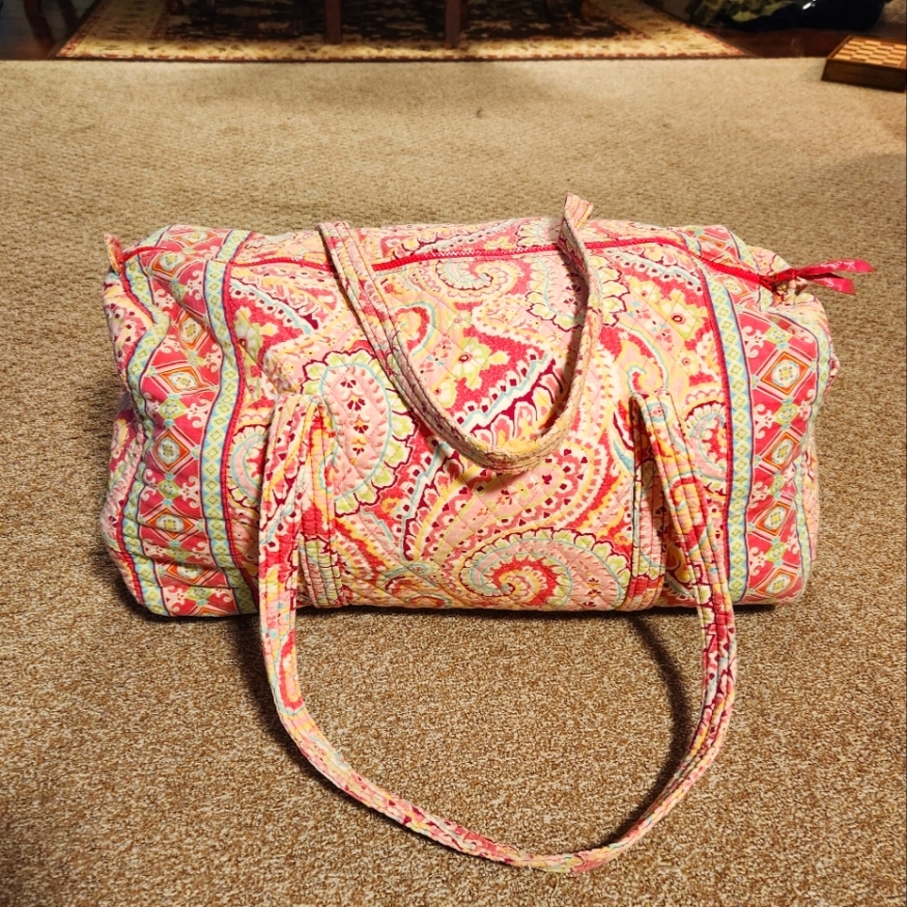 Vera Bradley Paisley Duffle